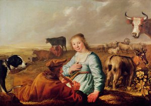 Pastoral Scene by Aelbert Cuyp